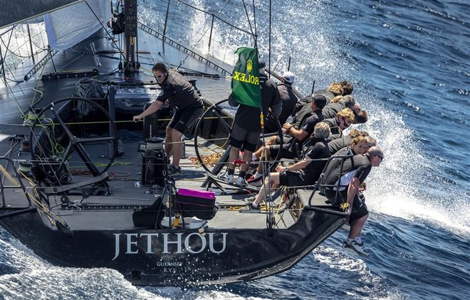 JETHOU (GBR), during the second inshore race  - Giraglia Rolex Cup 2012 ©  Rolex/ Kurt Arrigo http://www.regattanews.com